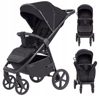 Bravo 2023 CRL-5515 Jet Black detský kočík